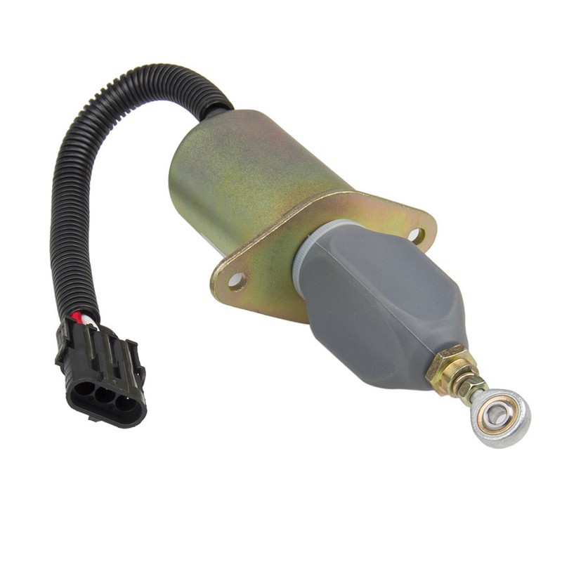 Replacement 12V Only Fuel Shut Off Solenoid 3" For 5.9L