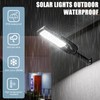 Solar Street Lights Outdoor Waterproof ,30000LM Dusk to Dawn Solar