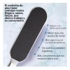 Gomia Lima De Pie De Manicura Profesional, Reutilizable, Acero Ino