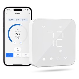 meross Matter Smart Thermostats for Home, Programmble WiFi Thermostat