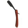 Old Fashioned Folding Barber Straight Edge Razor Rosewood Men's Shaving