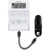 Tanita TD-370N WH Study Learning Timer with Strap, Vibration Function,