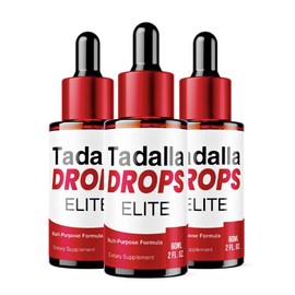Tadala Drops, Tadalla Drops Elite Men Health Support, Liquid Drops for men 3Pack