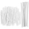NUOLUX 50pcs Loose Leaf Fastener Plastic Document Binding Clips Office