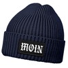 Neverless® Men's Beanie Print Moin Winter Hat with Patch Print
