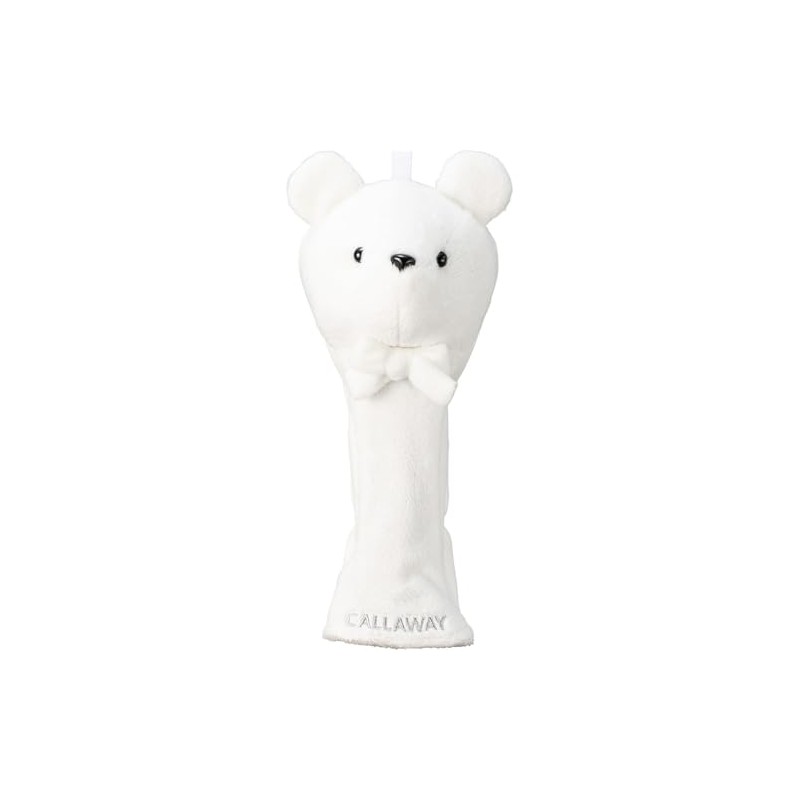 Callaway Utility Headcover BEAR UT WHT SS 25 (For UT)