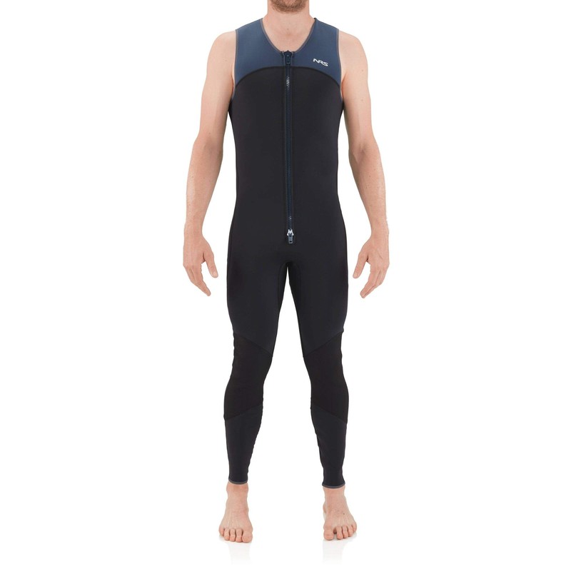 NRS Men's 3.0 Farmer John Wetsuit-Black-M