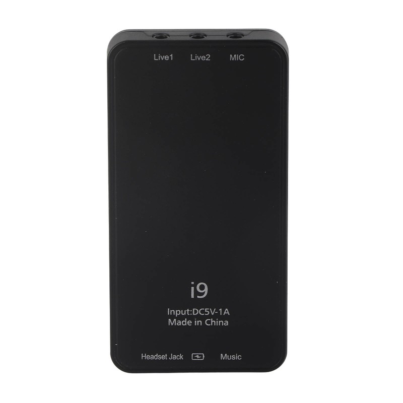 I9 Voice Changer Set Multifunction Portable Recording Mini Sound Card