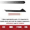 Windshield Outer A-Pillar Trim Molding Kit | Compatible with 2011-2019