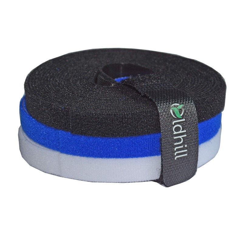 Oldhill Fastening Tapes Hook and Loop Reusable Straps Wires Cords