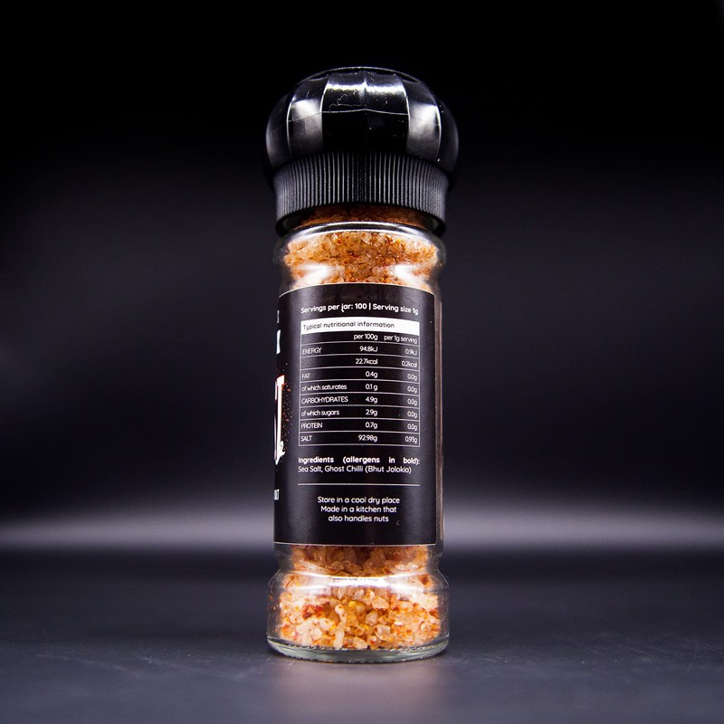 Cheeky Salts Ghost Pepper Infused Salt (100g)