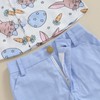 M9ppzzur7 Baby Boys Outfits Set Shirt Romper + Suspender Short