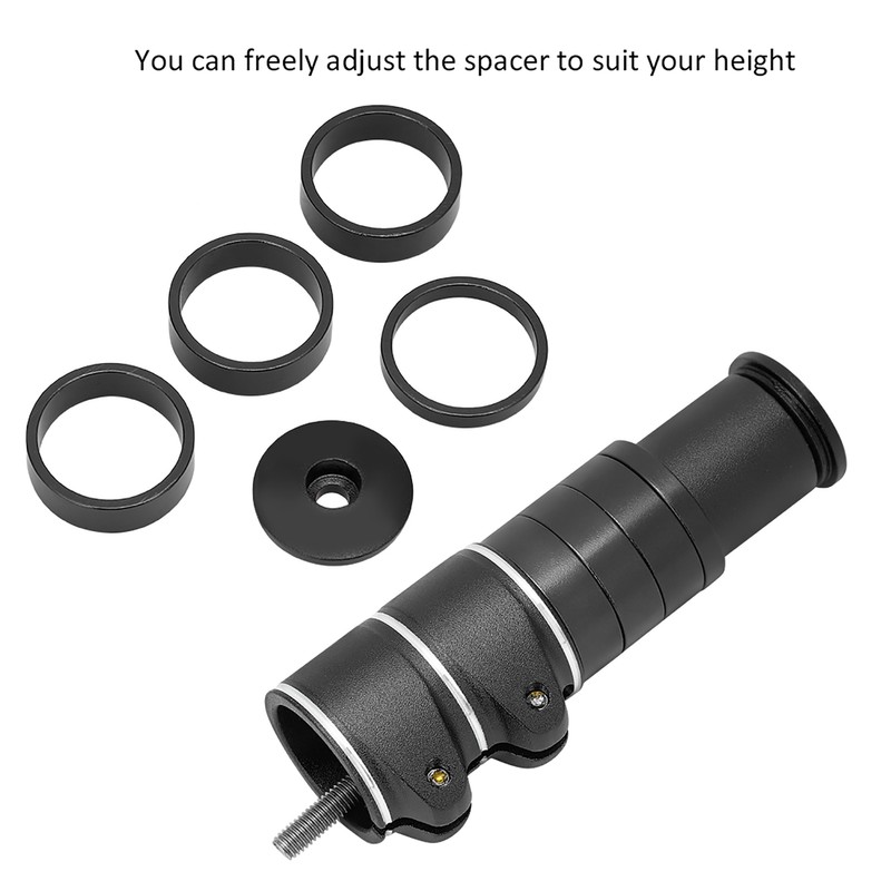 Bike Handlebar Heighten Device Mountain Bicycle Front Fork Tubes Extender