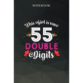 Birthday Gifts for men :This Girl Is Now 55 Double Digits 55th Birthday Gift: Gifts for Teens:Funny Gifts for Men, Gifts for Him - Gifts for Husband, ... Day, Birthday Gifts for Men, Husband, Boyf