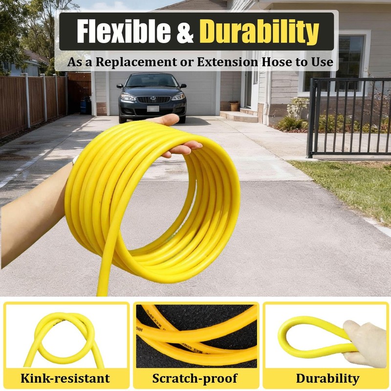 LycorTrade Pressure Washer Hose 50FT for Power Washer, 4200 PSI