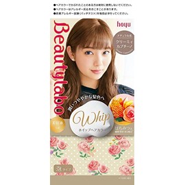 Hoyu Beauty Labo Whip Hair Color (Creamy Cappuccino) 1.4 oz (40 g) + 2.8 fl oz (80 ml) + 0.2 fl oz (5 ml)