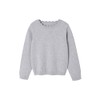 Vertbaudet Girls' Basic Jumper, grey