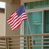 BUJ flagpole Mount for Railing no Drilling flagpole Mount for