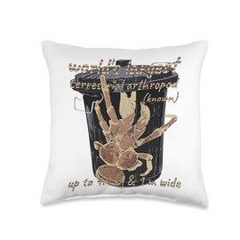 Coconut Crab Throw Pillow