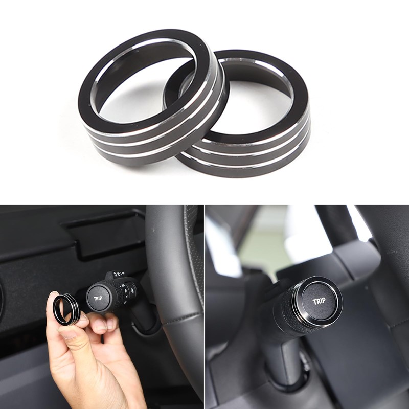 PIUGILH Headlight Switch Button Ring Cover Suitable for INEOS Grenadier
