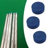 LT Easiyl 50 Pieces 9mm Blue Cue Tips for Pool
