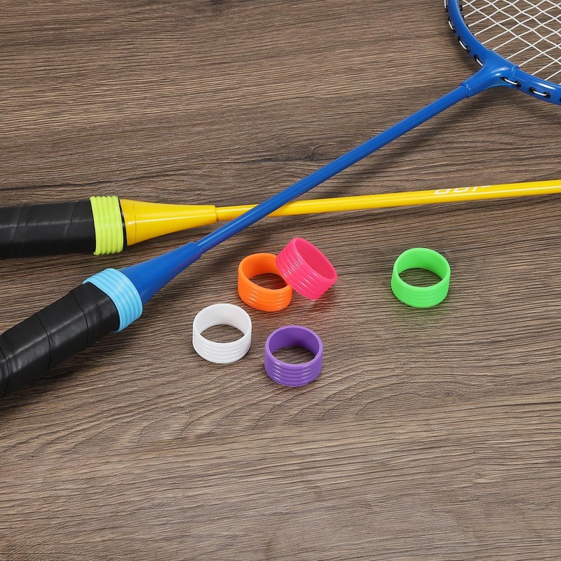 PATIKIL Badmin Tong Racket Handle Grip Ring 8PCS Racket Repair