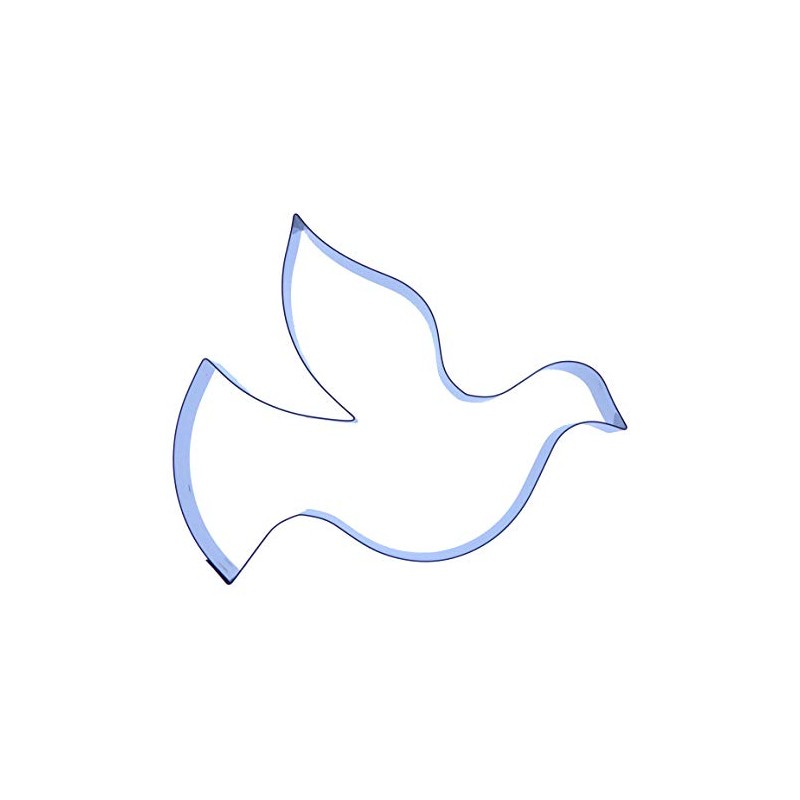 Dove Cookie Cutter - Stainless Steel - 100mm Approximately