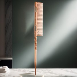 Hair Styling Pointed Tail Comb,Metal Parting Tooth Tail Hair Brush - Ergonomic Root Teasing Comb Detangling Styling Tool for Daughter Wife