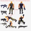 Qiandier 12 Pcs Military Team Action Soldiers Special Force Marine
