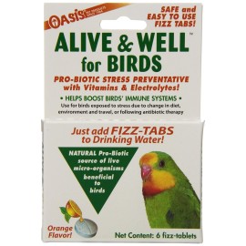 Oasis #80070 Alive And Well, Stress Preventative & Pro-biotic Tablets