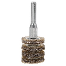 GLEAVI Electric Wire Brush Drill Sanding Attachment Wire Wheel for Stripping Wire Brush for Drill Rust Removal Drill Attachment Power Drill Parts Accessories Metal Clean Steel Spare Parts