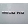 Yoaoo 2x OEM Chrome 2500Hd 2500 Hd Nameplates Emblems Alloy