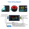 WANGCL Ammeter Voltmeter 80-300V 100A AC Display Meter Power Meter
