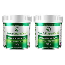 Special Ingredients Carrageenan Iota 100g & Carrageenan Kappa 100g Premium Quality