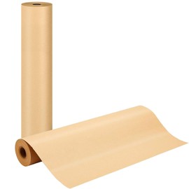 Brown Kraft Paper Roll Eco-Friendly and Durable Packing Paper for Shipping Crafts Table Covering Plain Brown Wrapping Craft Paper for Art and Packaging Thick Gift Wrapping Paper Roll(Brown, 30cmx10m)