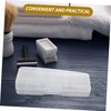 Healeved 3pcs Razor Travel Case: Clear Razor Carrying Box Organizer