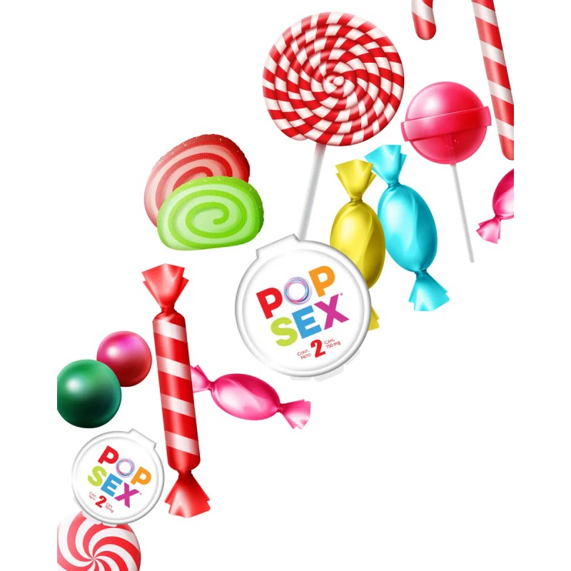 Pop Sex 2 Cpsulas De 750mg Cu Una Azul Y