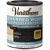 Varathane 347105 Charred Wood Accelerator, Quart, Black