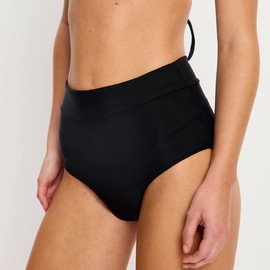 Modibodi Swimwear Hi Waist Bikini Brief - Light, Black / 12/M