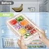 2 Pack Box Charcuterie Container with Dividers 12 Compartments,Snackle Boxes