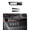 ANUNFRRE Car Accessories Fit for Toyota Highlander 2014-2019 ABS Carbon