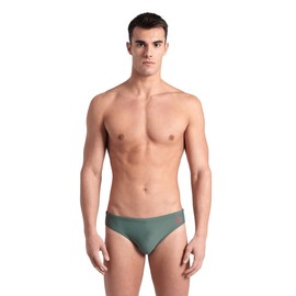 Arena Santamarias R Costume da Bagno Uomo, Costume Slip Uomo Mare e Piscina in Tessuto Foderato Maxfit Eco Resistente al Cloro e al Sale, Protezione UV 50+