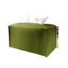 Green Tissue Box Cover Rectangular - Plus Size Large Tissue