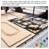 sourcing map Wood Engraving CNC Router Bit Full Carbide Carving