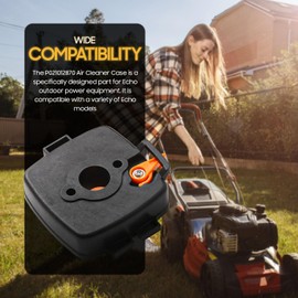 Seentech P021012870 Air Cleaner Case Assembly Carburetor Choke Plate - Fits for SRM-225 GT-225 HC-152 HC-165 HC-185 PE-225 SHC-225 Echo Shindaiwa Trimmers, Hedge Clippers, Brushcutters, Pruners