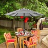 Blissun 7.5 ft Patio Umbrella, Yard Umbrella, Outdoor Market Umbrella