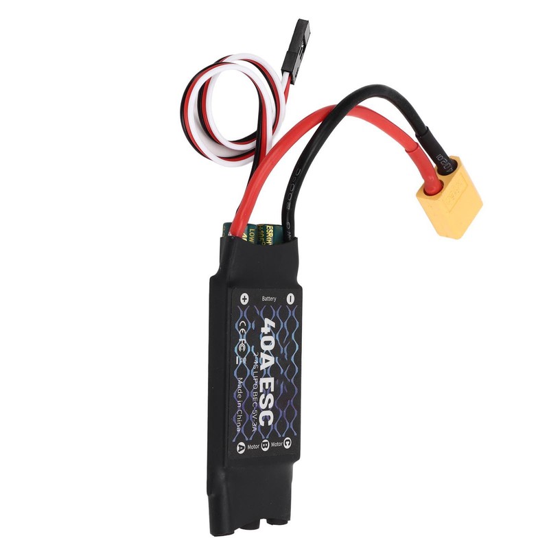40A ESC 2‑4S Electric Speed Controller 5V 3A BEC with