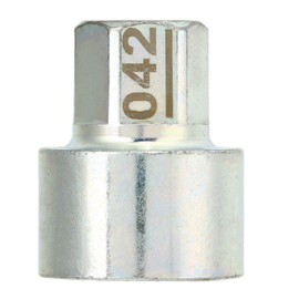 x1 Locking Wheel Nut Key, Wheel Locking Wheel Nut Removal Tool, Wheel Lock Wrench Anti-Theft Lug Nut Socket Replacement 1 3 5 6 7 Series X1 X2 X3 X4 X5 X6 Z4 (042)