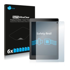 Savvies Pack of 6 Screen Protectors Compatible with Kobo Aura One Screen Protector Ultra Transparent