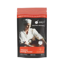 AAA Grade Whole Egg Powder ❤ Gluten-Free ✡ OU Kosher Certified (Pasteurized, Made in USA, 1 Ingredient no additives, Produced from the Freshest of Eggs) - 400g/14oz